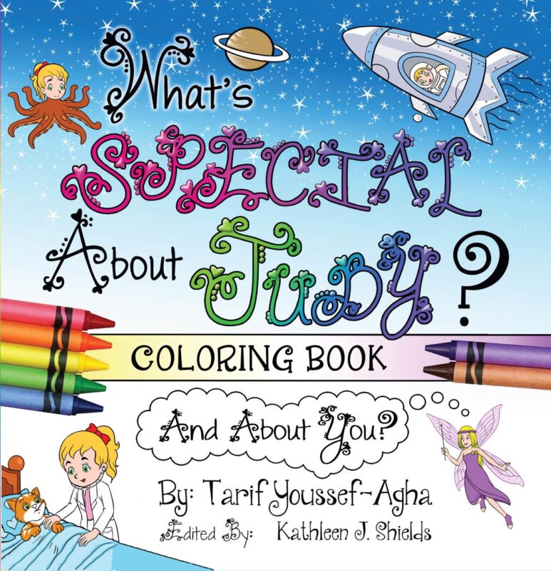 What’s Special About Judy, The Coloring book