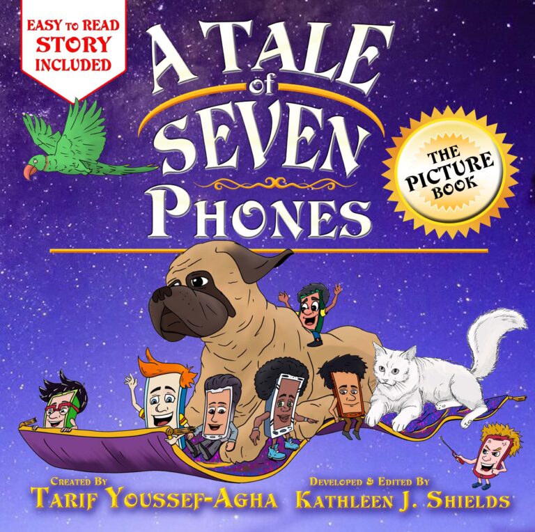 A Tale of Seven Phones, The Picture book by author Tarif Youssef-Agha