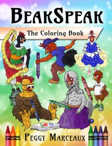 BeakSpeak: The Coloring Book by author Peggy Marceaux