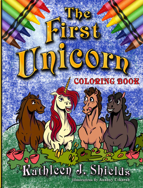 The First Unicorn Coloring Book