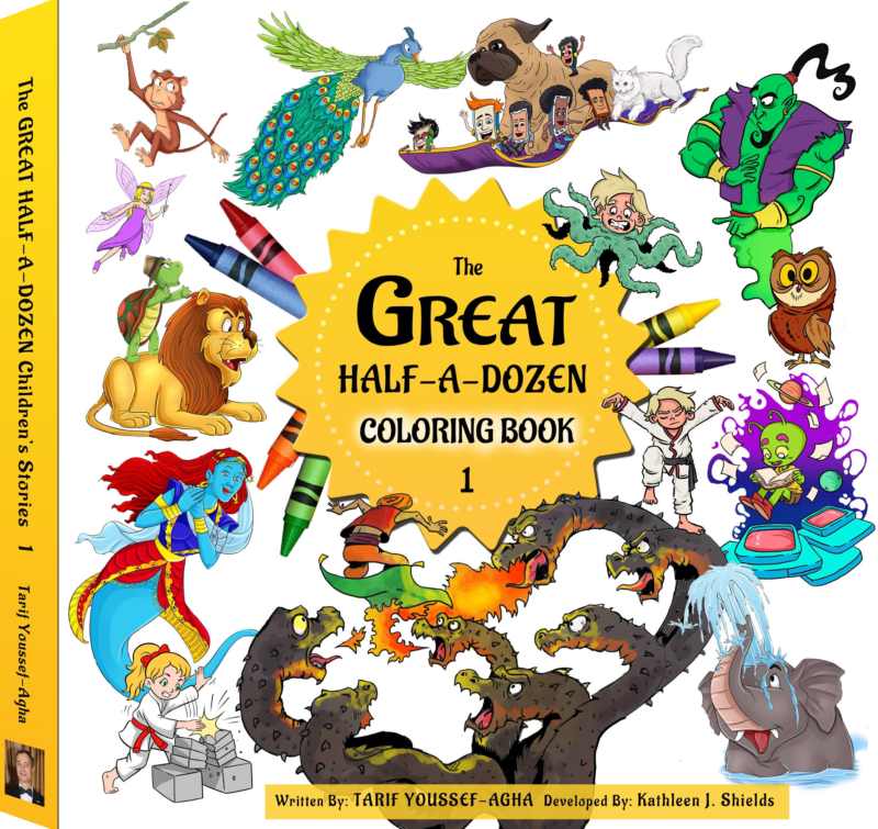 The Great Half-A-Dozen Children’s Stories 1 – Coloring Book